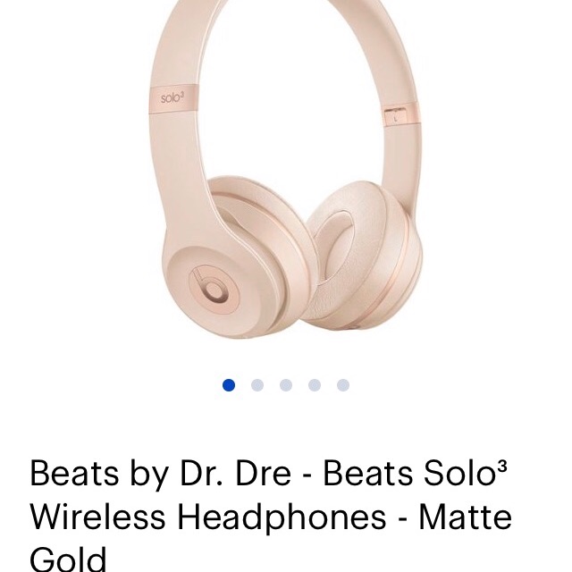 Beats By Dre Solo3 Matte Gold